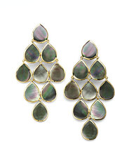 Thumbnail for your product : Ippolita Polished Rock Candy Black Shell & 18K Yellow Gold Cascade Earrings