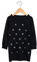 Thumbnail for your product : Little Marc Jacobs Girls' Embellished Long Sleeve Dress