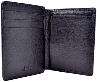 Royce Leather Men's Saffiano Money Clip ID Wallet