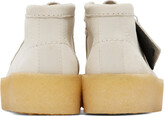 Thumbnail for your product : Clarks Originals Off-White Wallabee Cup Boots
