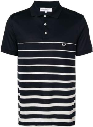 Ferragamo striped polo shirt