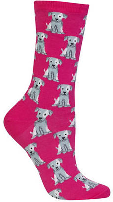 Hot Sox Dog Graphic Socks