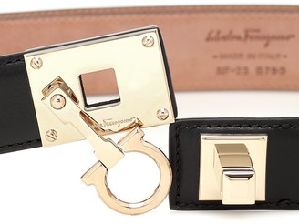 Ferragamo Studio leather belt