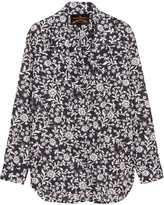 Thumbnail for your product : Vivienne Westwood Nomad Printed Cotton-voile Shirt - Navy