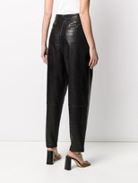 Thumbnail for your product : J Brand High-Rise Tapered Trousers