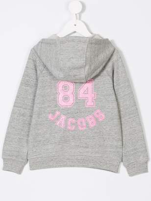 Little Marc Jacobs logo print hoodie
