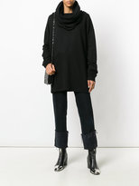 Thumbnail for your product : Ann Demeulemeester oversized cowl neck jumper