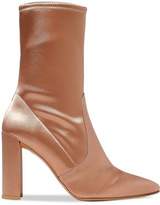Thumbnail for your product : Stuart Weitzman Satin Ankle Boots