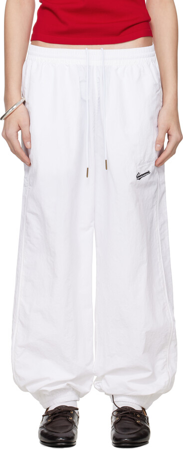 WILLY CHAVARRIA White Bad Boy Track Pants