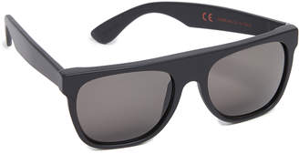 Super Sunglasses Flat Top Sunglasses