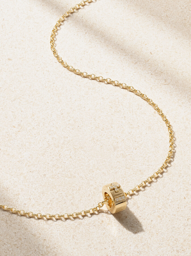 Foundrae Ever Growing Vivacity 18-karat Gold Diamond Necklace - One size