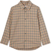 Thumbnail for your product : Burberry Children Vintage Check long-sleeve shirt
