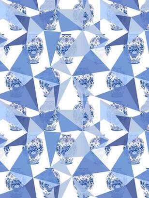 Royal Delft Elements Wallpaper By Nicolette Mayer