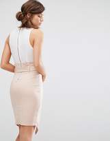 Thumbnail for your product : Parallel Lines 2 In 1 Dress With Wrap Front And Tie Waist