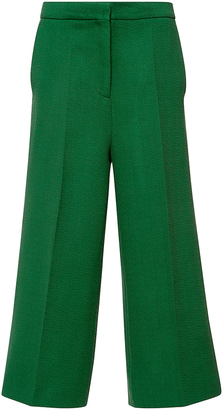 Rochas Wide Legged Cropped Pant