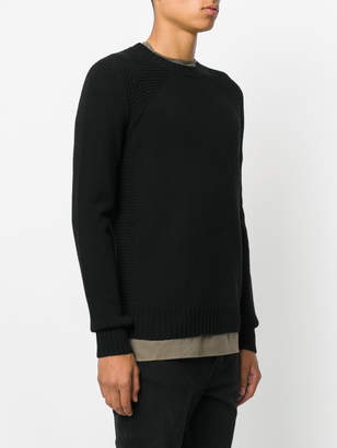 Belstaff stripe detail sweater