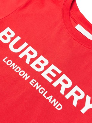 Burberry Children logo print T-shirt