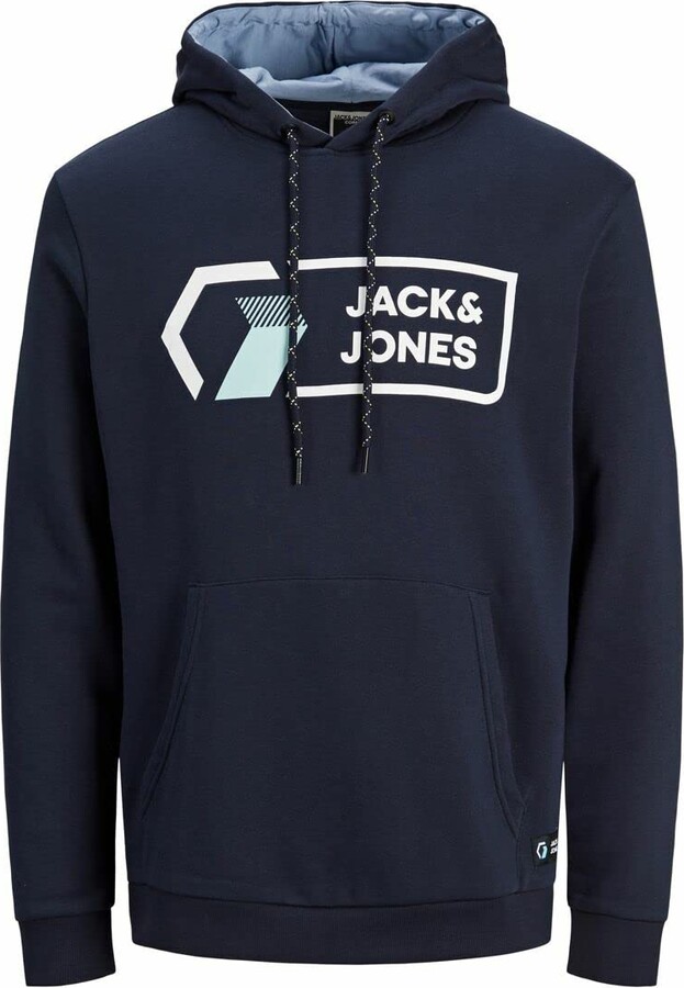 Jack and Jones Mens Tapas Zip High Neck Sweat Port Royale - ShopStyle  Jumpers & Hoodies