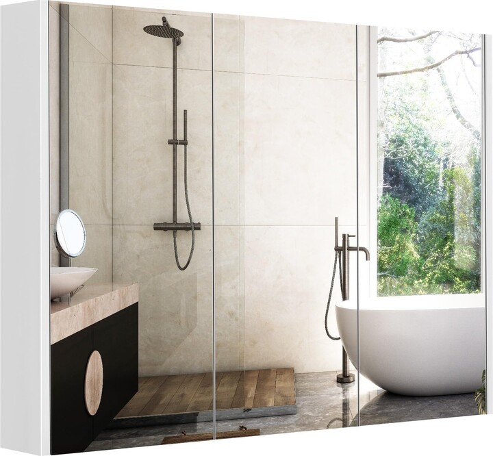 Tangkula Medicine Cabinet with Mirror