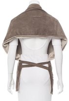 Thumbnail for your product : Agnona Suede Wrap