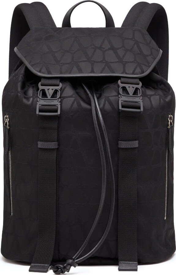 Valentino Garavani Convertible Expandable Backpack Leather and Nylon -  ShopStyle