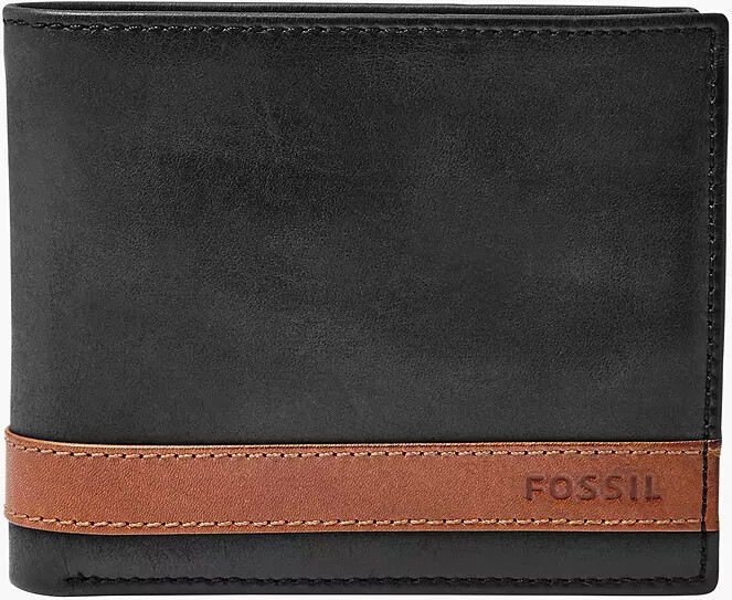 Fossil Quinn Large Coin Pocket Bifold Wallets ML3653001 - ShopStyle