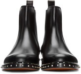 Thumbnail for your product : Valentino Black Rockstud Chelsea Boots