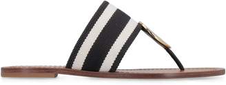 Tory Burch Patos Striped Thong-sandals