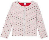 Thumbnail for your product : Petit Bateau Girls polka dot cardigan
