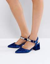 Thumbnail for your product : ASOS Showgirl Embellished Mid Heels