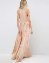 Thumbnail for your product : ASOS Cutaway Embellished Beaded Maxi Dress