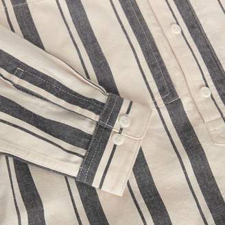 Burberry Striped Cotton Wool Shirt