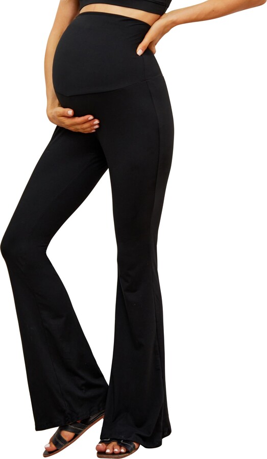 Maternity Pants Comfortable Stretch Over-Bump Women Pregnancy