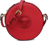 Thumbnail for your product : Versace La Medusa Leather Disco Bag