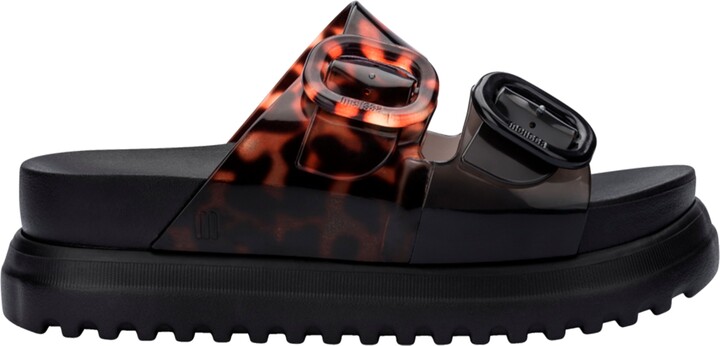 Melissa Black / Brown Cozy Platform - Black Tortoise Shell