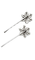 Thumbnail for your product : Ben-Amun Floral Bobby Pin Set of Two