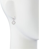 Thumbnail for your product : Jude Frances Open Marquise Pave Diamond Clover Earring Charms