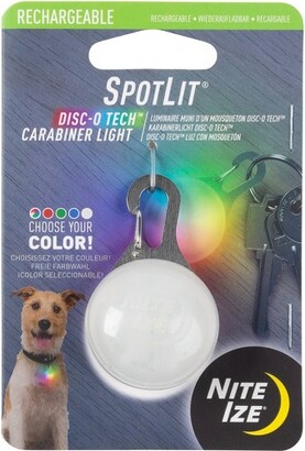 Nite Ize SpotLit Rechargeable Carabiner Light Disc-O Dog Collar
