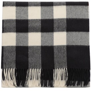 Burberry Check Fringed Scarf
