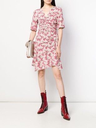 Isabel Marant Asymmetric Fitted Dress
