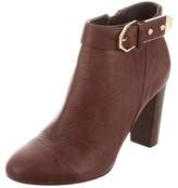 Thumbnail for your product : Rachel Zoe Leather Round-Toe Ankle Boots