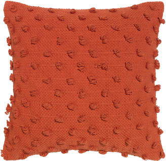 Rapee Acacia Solid Orange Cotton Cushion