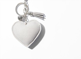 Dynamite Diamond Heart Keychain