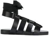 Jil Sander gladiator sandals 