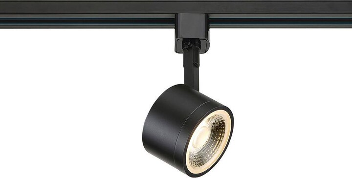 Black Integrated LED Track Lighting Head