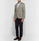 Thumbnail for your product : Polo Ralph Lauren Beige Polo 1 Herringbone Slub Linen And Silk-blend Blazer - Beige