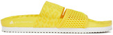 Thumbnail for your product : adidas by Stella McCartney Leopard-print Jacquard And Mesh Slides