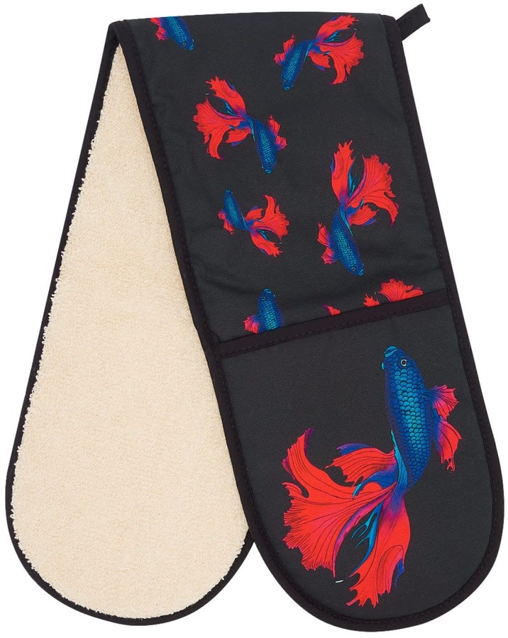 Wilful Ink Betta Fish Oven Gloves ShopStyle Pot Holders
