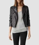 Thumbnail for your product : AllSaints Dorsey Leather Biker Jacket