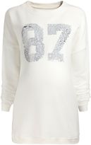 Thumbnail for your product : Next White Embellished Number Sweater (Maternity)